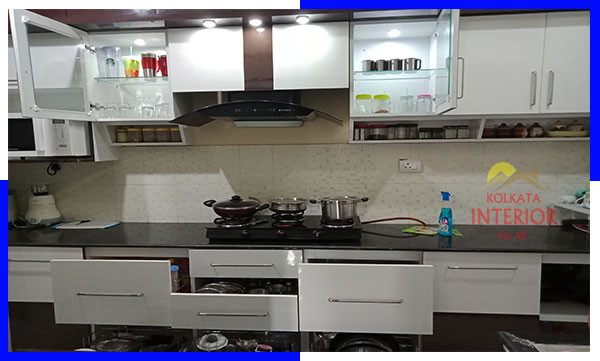 kitchen interior new town kolkata